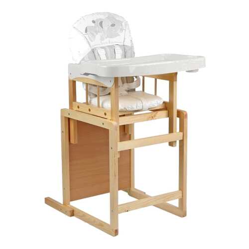 GLOBEX Стол-стул для кормления Мишутка (цвет: белый) УТ0008219 в Детки