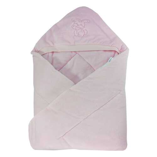 Конверт-одеяло Папитто велюр с вышивкой Розовый 2157 в Детки
