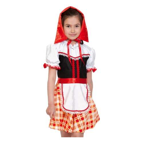 Карнавальный костюм Красная шапочка, рост 116-122 см в Детки