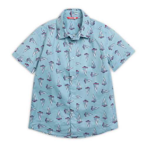 Сорочка детская Pelican, цв. голубой, р-р 110 в Детки