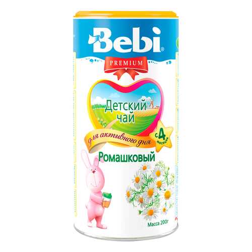 Чай Bebi Premium Ромашковый с 6 мес 200 г в Детки