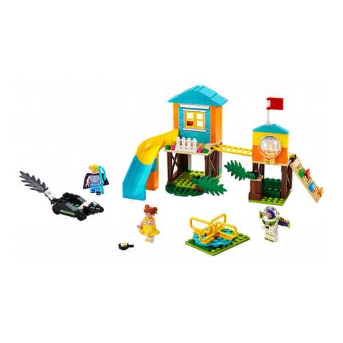 Конструктор LEGO Toy Story 4 Базза и Бо Пип на детской площадке в Детки