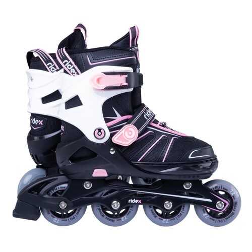 Ролики раздвижные Ridex Halo Pink алюминиевая рама, размер 29-33 в Детки