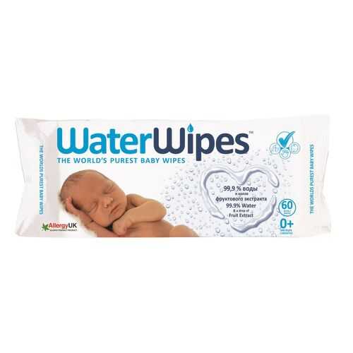 Детские влажные салфетки WaterWipes 60 шт в Детки